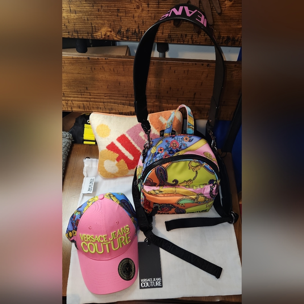 Versace Backpack and Hat RARE! - Picture 4 of 15